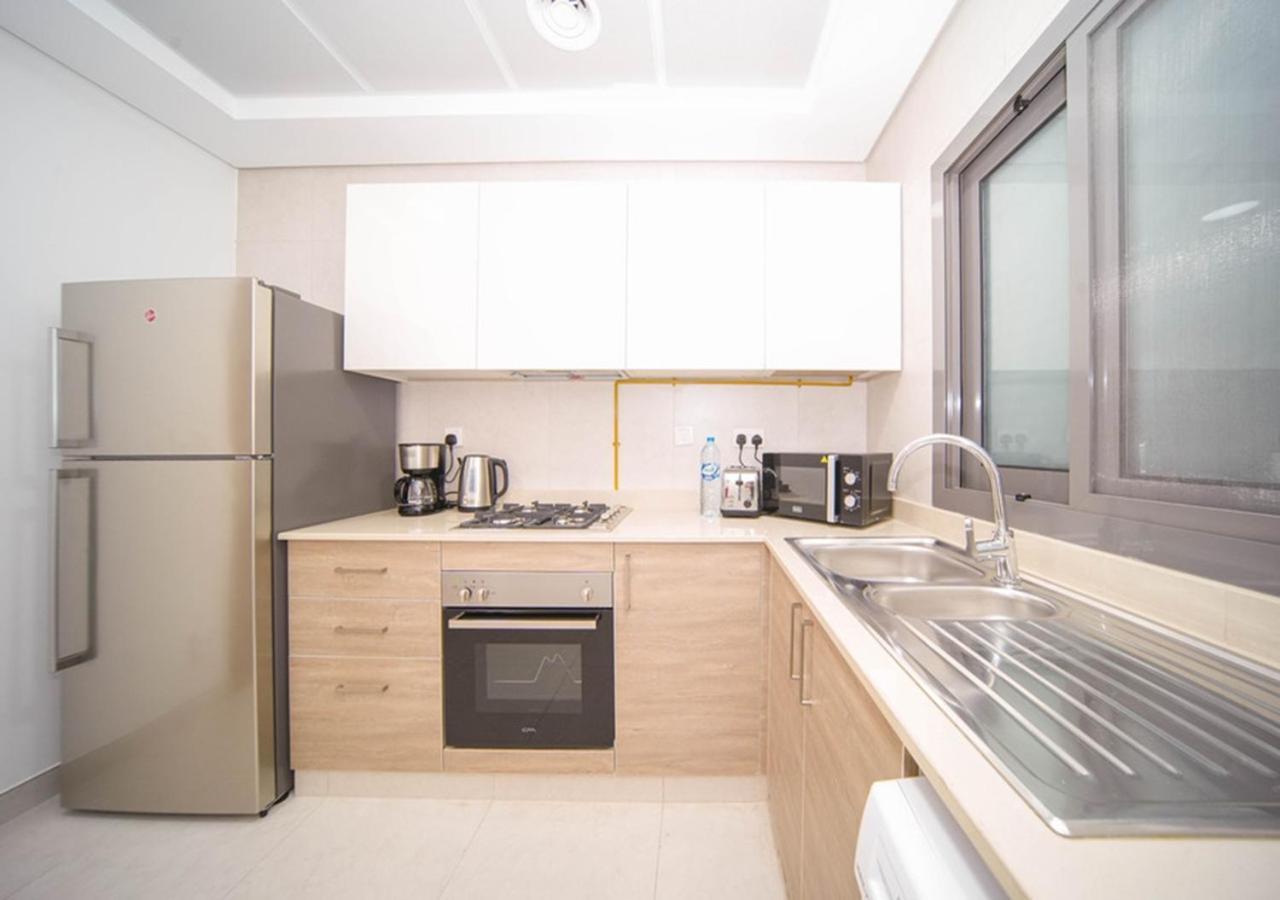 Elegant 2Br View With Rooftop Pool The Bay Dubaj Exteriér fotografie