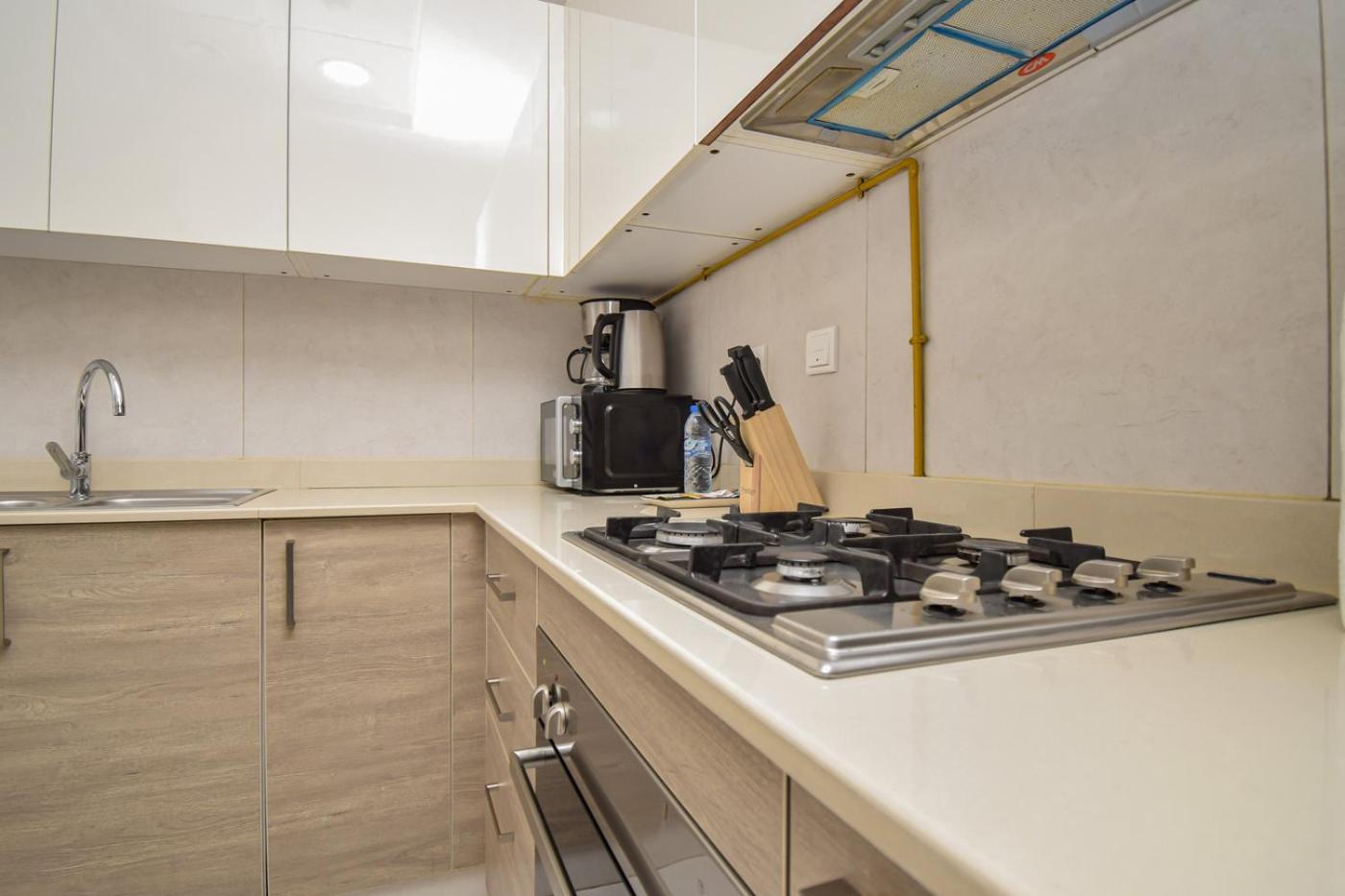 Elegant 2Br View With Rooftop Pool The Bay Dubaj Exteriér fotografie